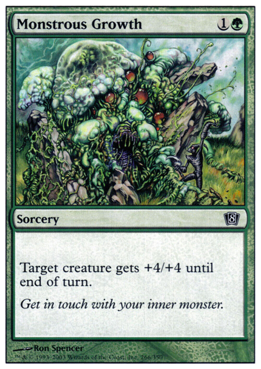 Monstrous Growth 8th Edition - MTG