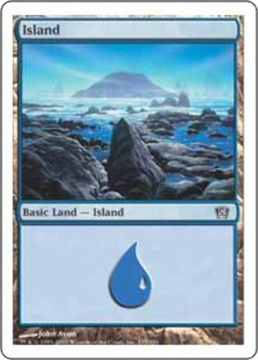 Island (335) 8th Edition - MTG