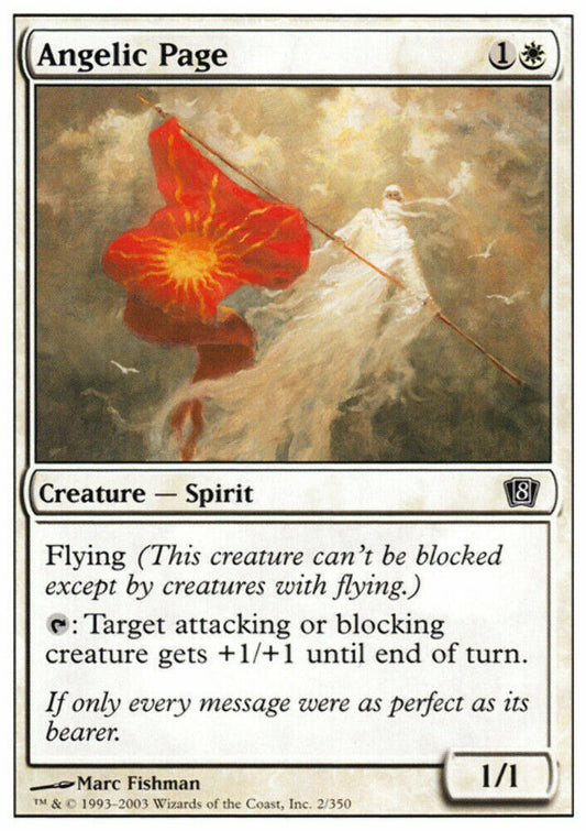 Angelic Page 8th Edition - MTG