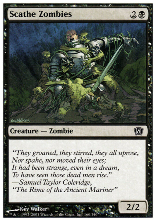 Scathe Zombies - 8th Edition - MTG