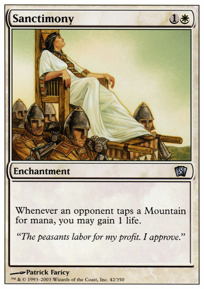 Sanctimony 8th Edition - MTG