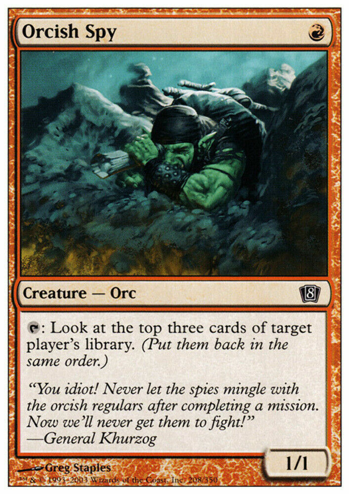 Orcish Spy 8th Edition - MTG