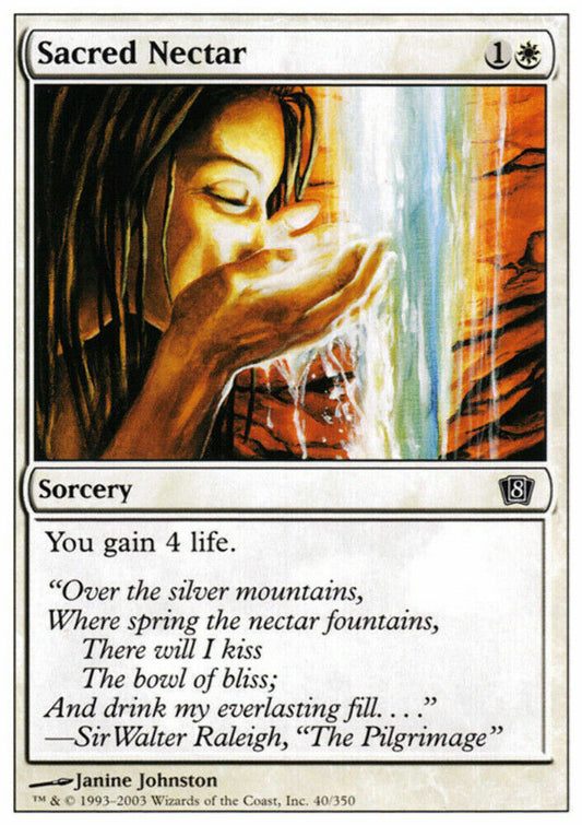 Sacred Nectar 8th Edition - MTG