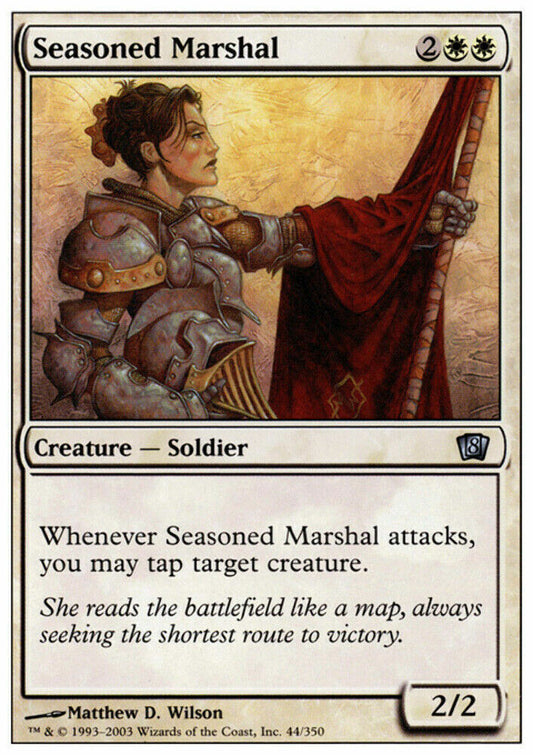 Seasoned Marshal 8th Edition - MTG