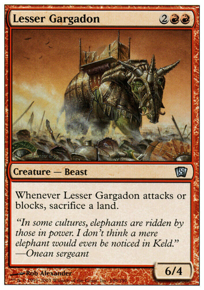 Lesser Gargadon 8th Edition - MTG