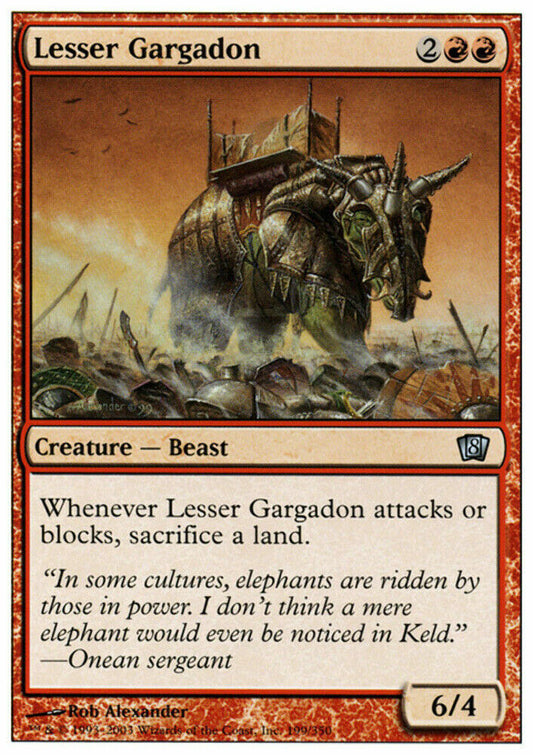 Lesser Gargadon 8th Edition - MTG