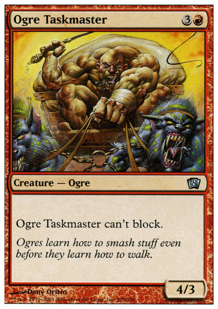 Ogre Taskmaster 8th Edition - MTG