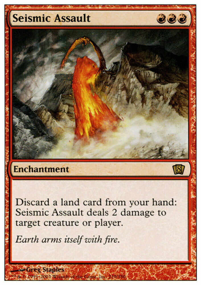 Seismic Assault 8th Edition - MTG