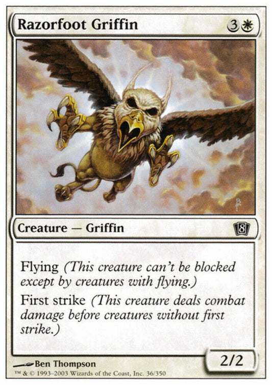 Razorfoot Griffin 8th Edition - MTG