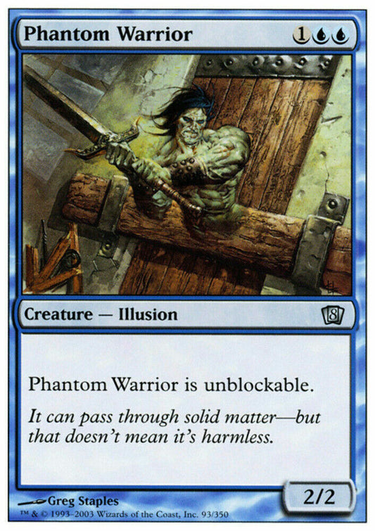 Phantom Warrior 8th Edition - MTG