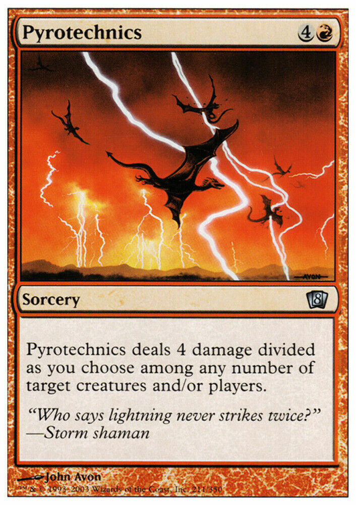 Pyrotechnics 8th Edition - MTG