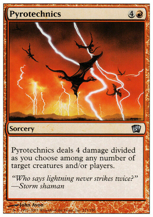 Pyrotechnics 8th Edition - MTG