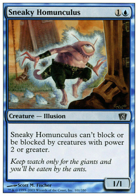 Sneaky Homunculus 8th Edition - MTG