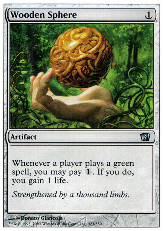Wooden Sphere 8th Edition - MTG