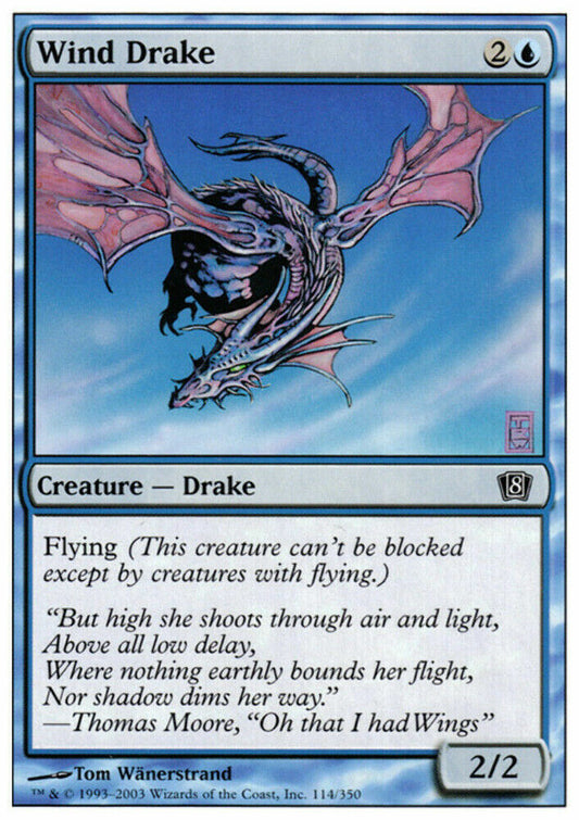 Wind Drake 8th Edition - MTG