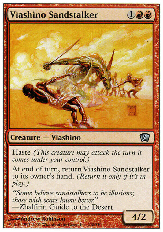 Viashino Sandstalker 8th Edition - MTG