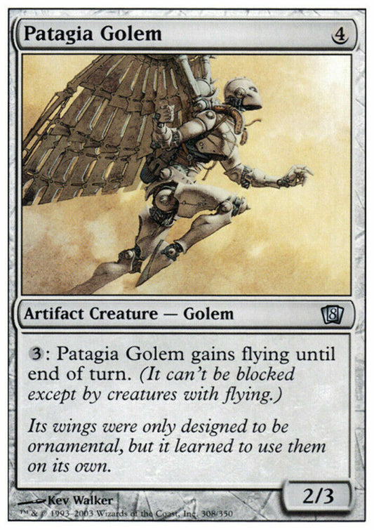 Patagia Golem 8th Edition - MTG