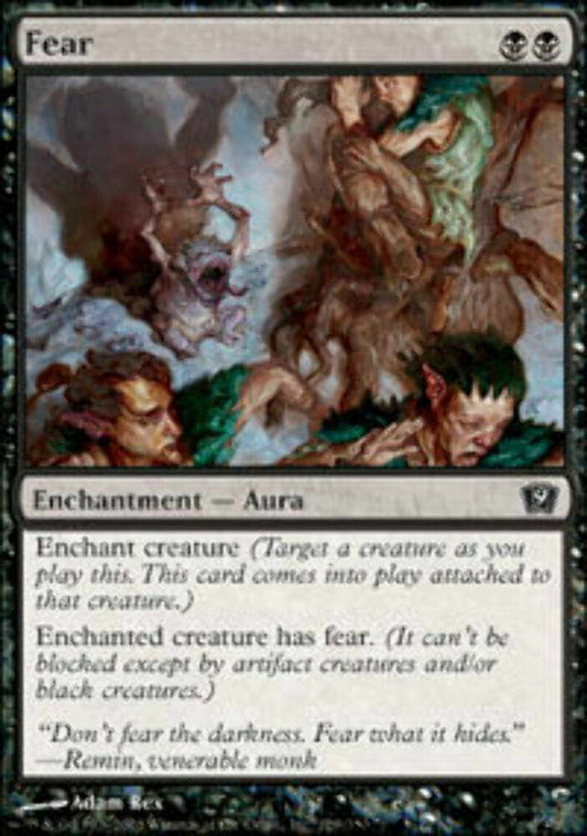 Fear 9th Edition - MTG