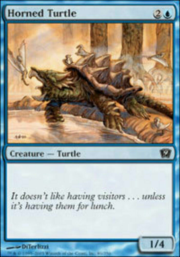 Horned Turtle 9th Edition - MTG