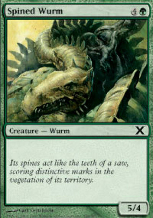 Spined Wurm 10th Edition - MTG
