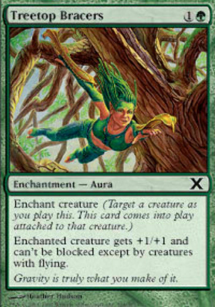 Treetop Bracers 10th Edition - MTG