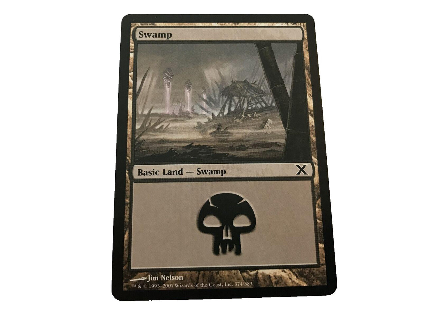 Swamp 374/383 - 10th Edition - MTG