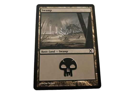 Swamp 374/383 - 10th Edition - MTG