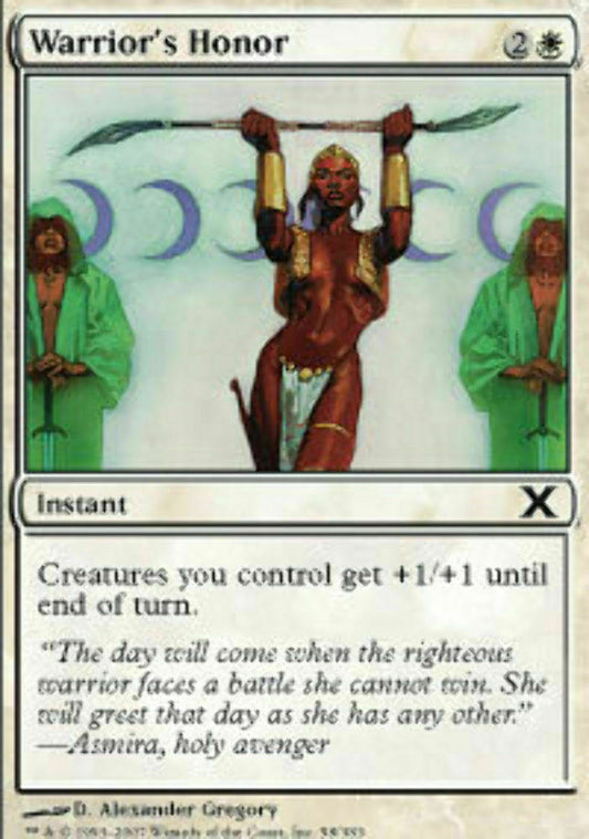 Warrior's Honor 10th Edition - MTG