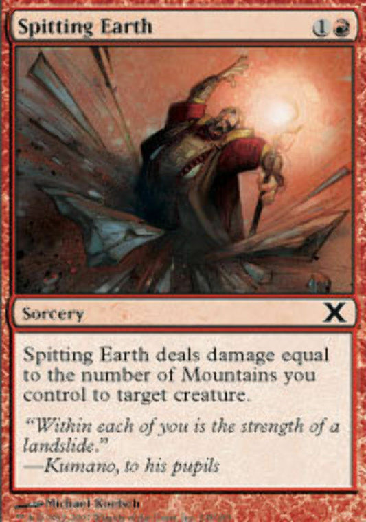 Spitting Earth 10th Edition - MTG