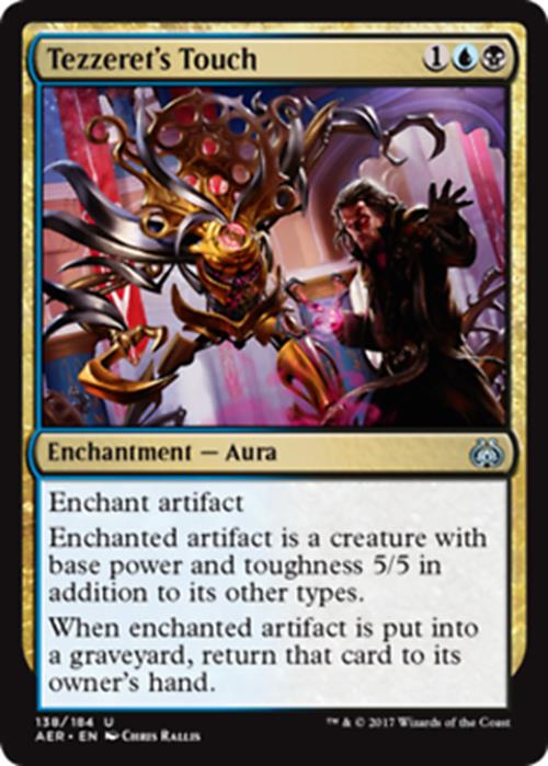 Tezzeret's Touch Aether Revolt - MTG