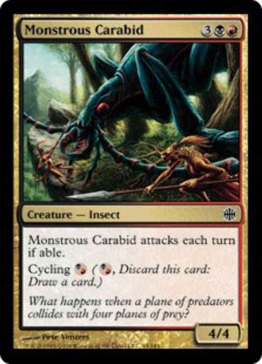 Monstrous Carabid Alara Reborn - MTG