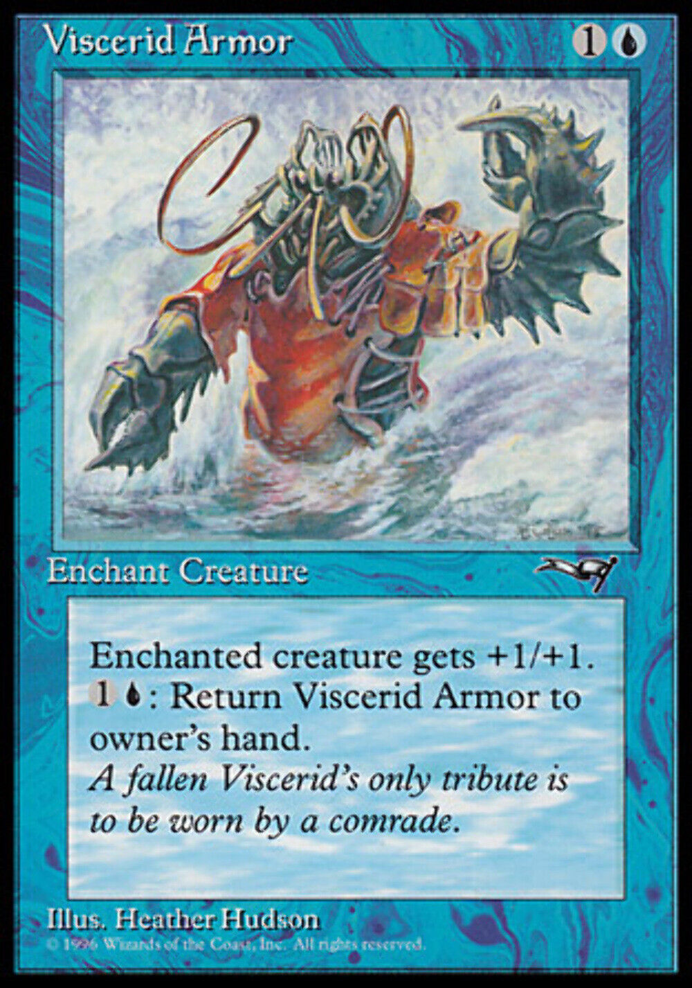 Viscerid Armor (Crashing Wave) Alliances - MTG
