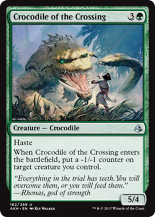 Crocodile of the Crossing Amonkhet - MTG