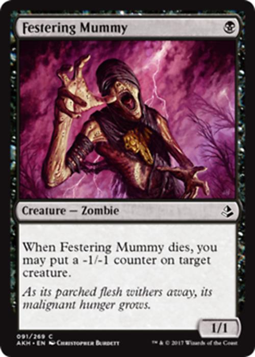 Festering Mummy Amonkhet - MTG