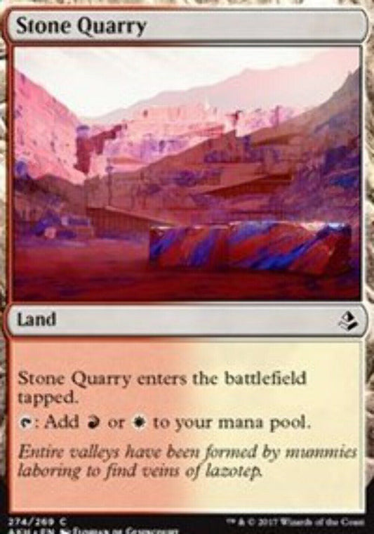 Stone Quarry (Amonkhet) - Planeswalker Deck Exclusive  - MTG