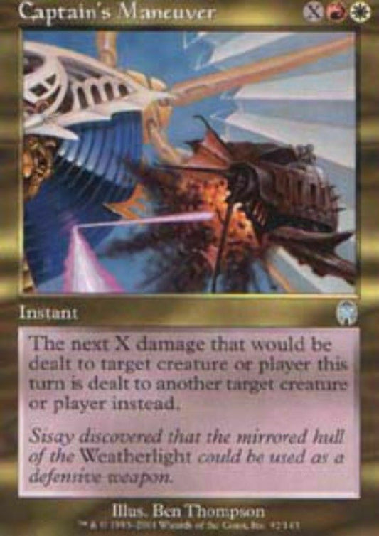 Captain's Maneuver Apocalypse - MTG