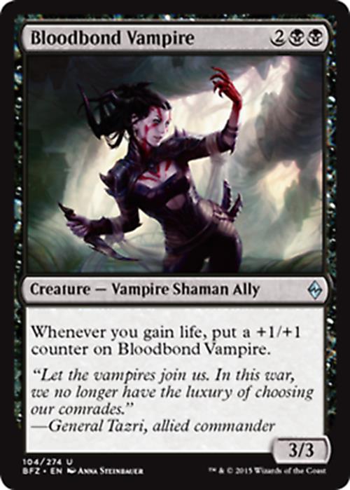 Bloodbond Vampire Battle for Zendikar - MTG