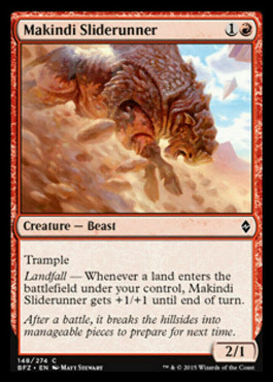 Makindi Sliderunner Battle for Zendikar - MTG