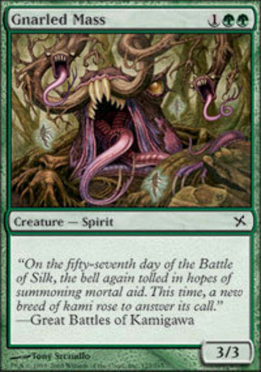 Gnarled Mass - Betrayers of Kamigawa - MTG