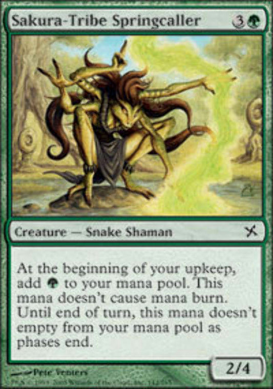 Sakura-Tribe Springcaller - Betrayers of Kamigawa - MTG