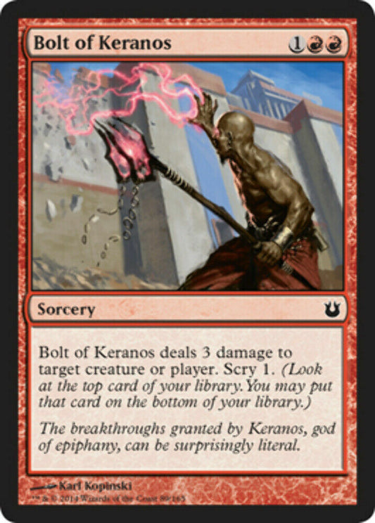Bolt of Keranos - Foil Born of the Gods - MTG