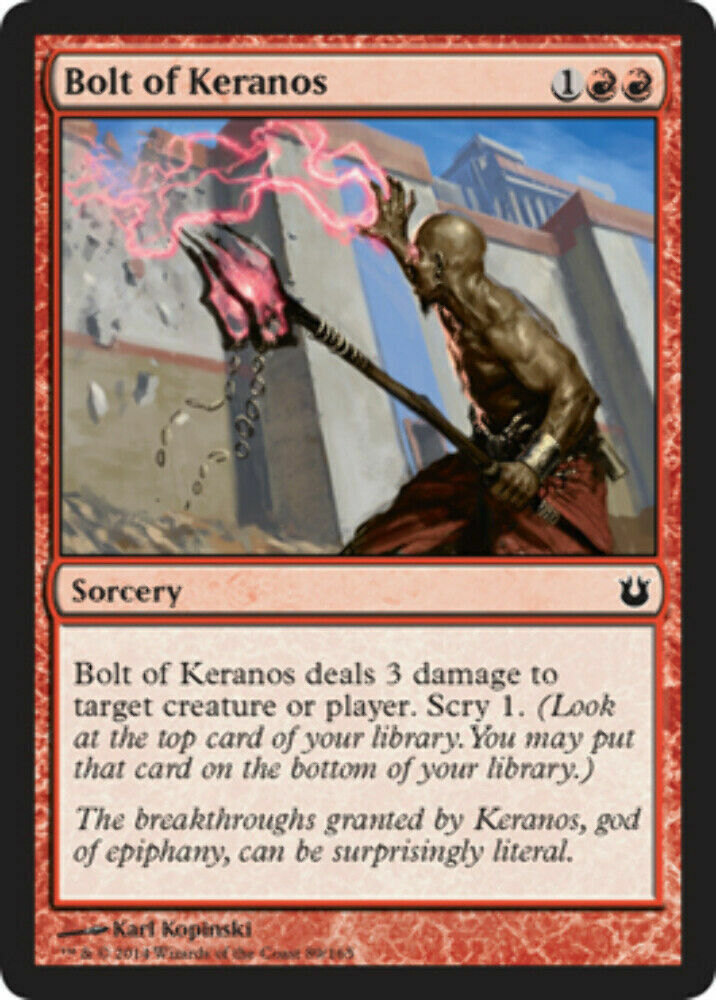 Bolt of Keranos Born of the Gods - MTG