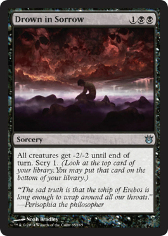 Drown in Sorrow Born of the Gods - MTG