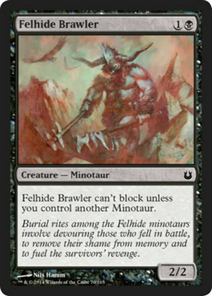 Felhide Brawler Born of the Gods - MTG