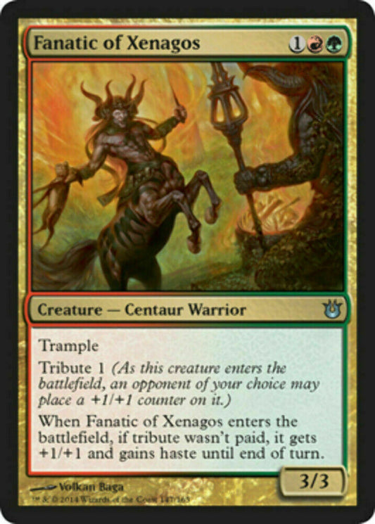 Fanatic of Xenagos Born of the Gods - MTG