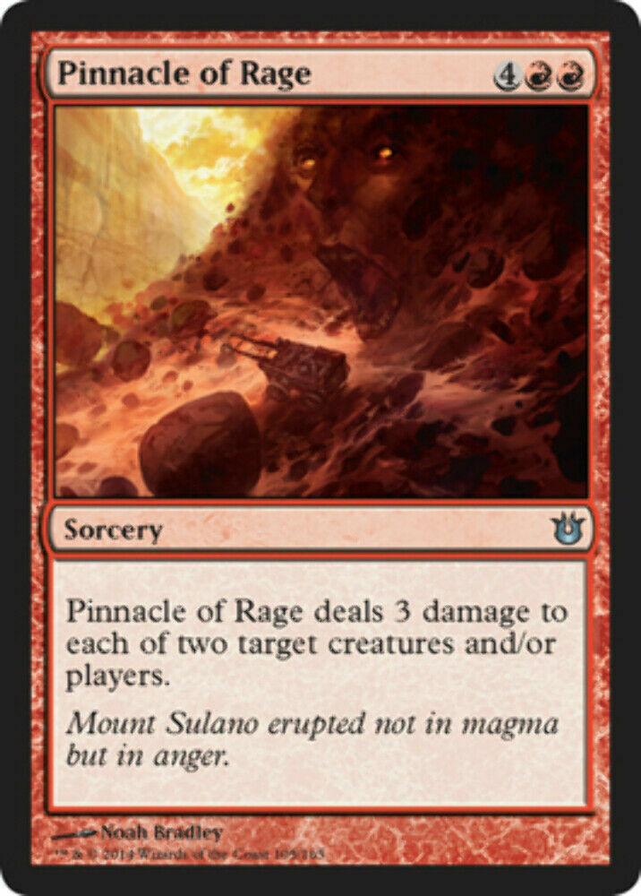 Pinnacle of Rage Born of the Gods - MTG