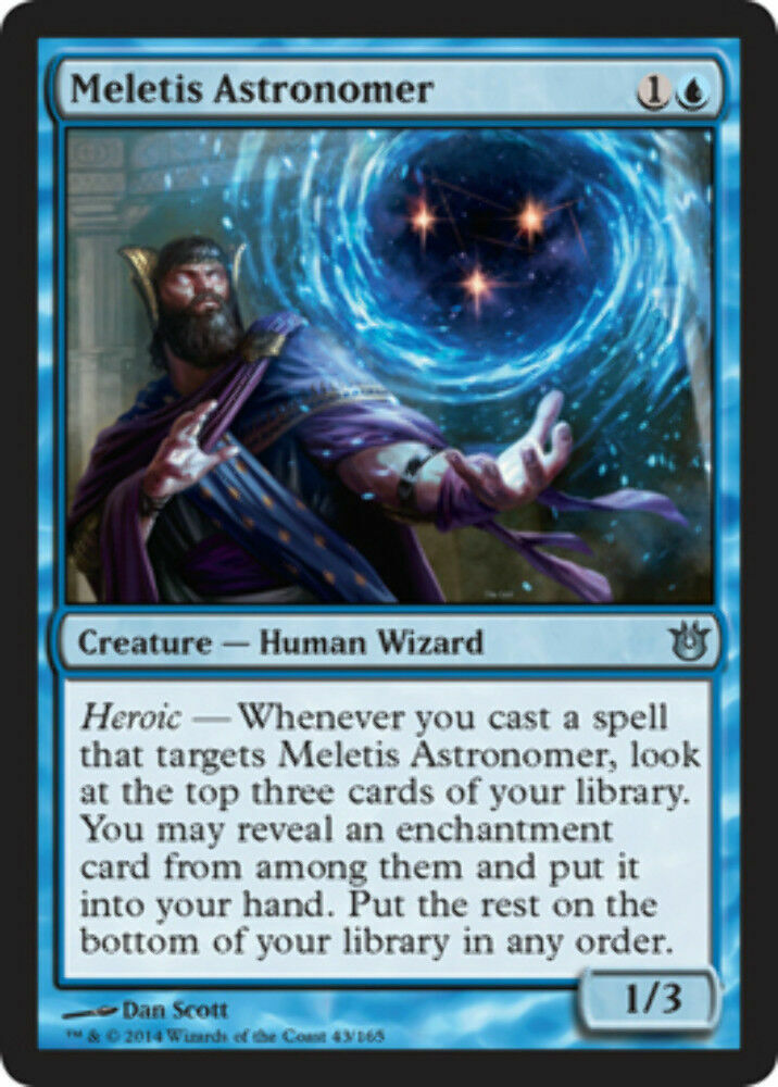 Meletis Astronomer Born of the Gods - MTG