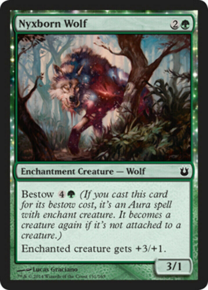 Nyxborn Wolf Born of the Gods - MTG
