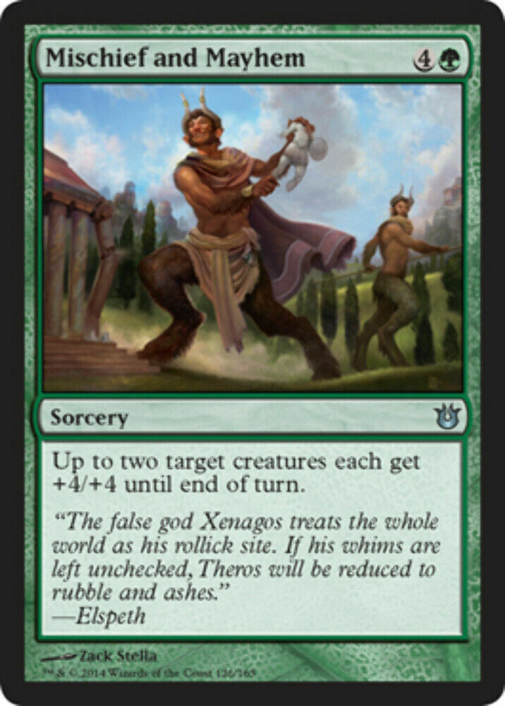 Mischief and Mayhem Born of the Gods - MTG
