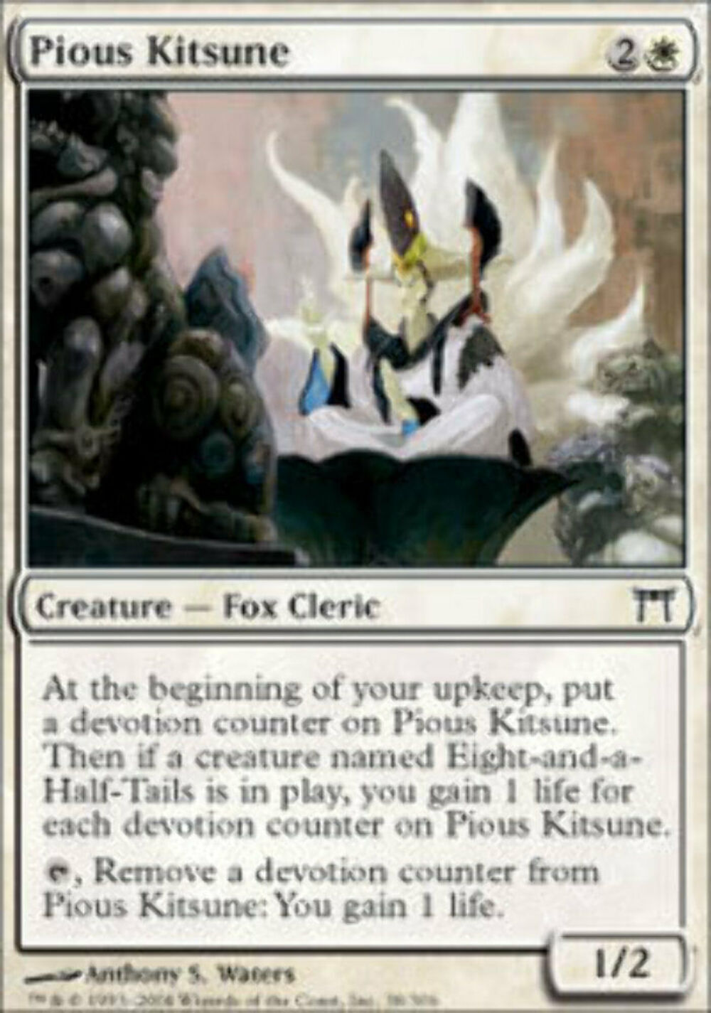 Pious Kitsune - Champions of Kamigawa - MTG